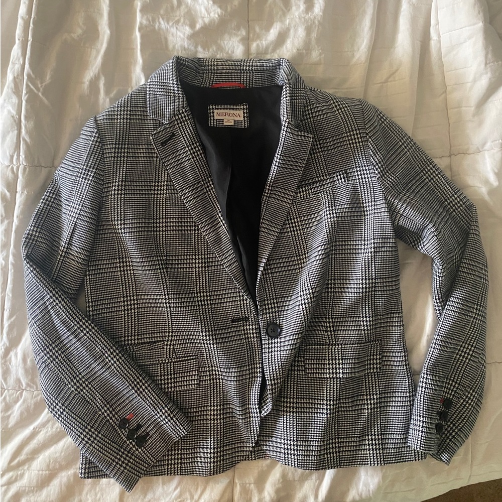 Merona Plaid Blazer